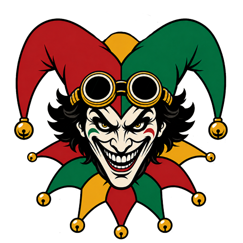 Logo officiel Moto Week Guyane — le Joker