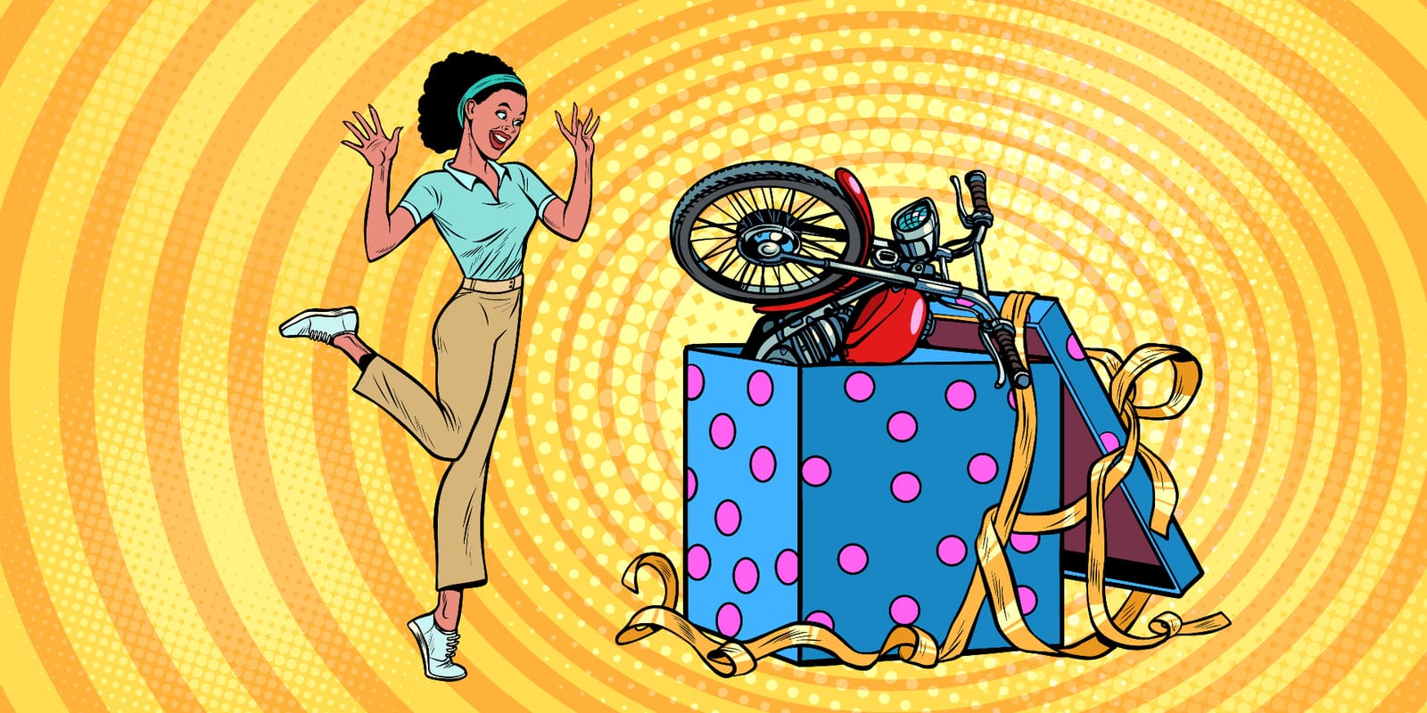 La moto mystère de collection, grand prix de la tombola MWG 2026